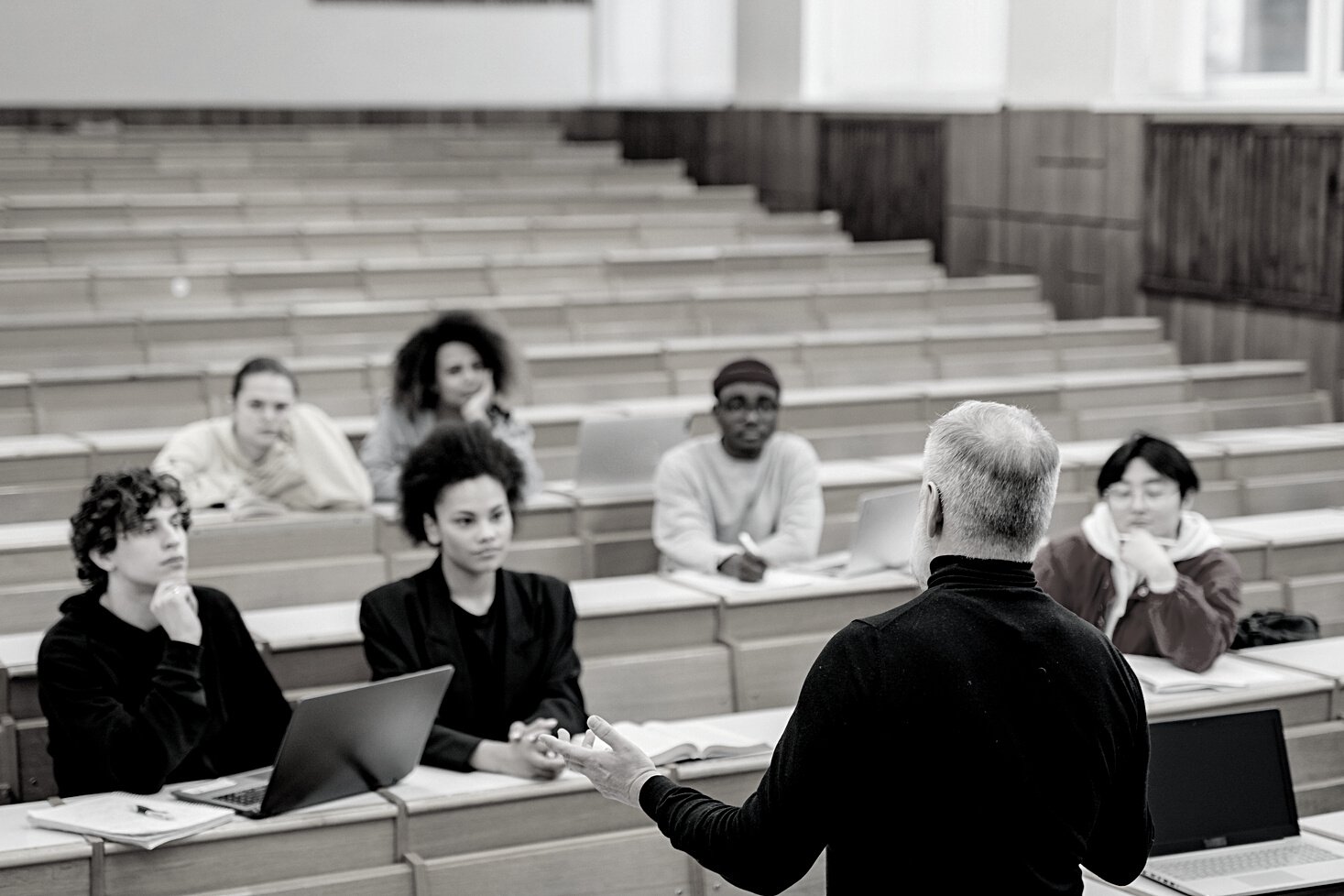 Lecture at the University